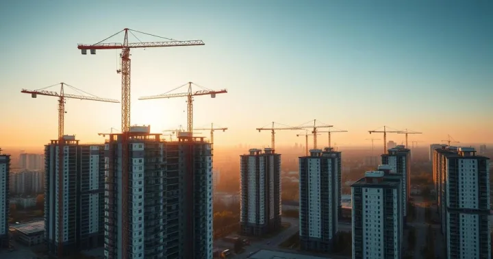 Nowe inwestycje mieszkaniowe kwiecień 2026: 15 118 startów, ale sprzedaż w 7 miastach spada o 22%